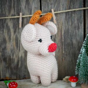 amigurumi szarvas