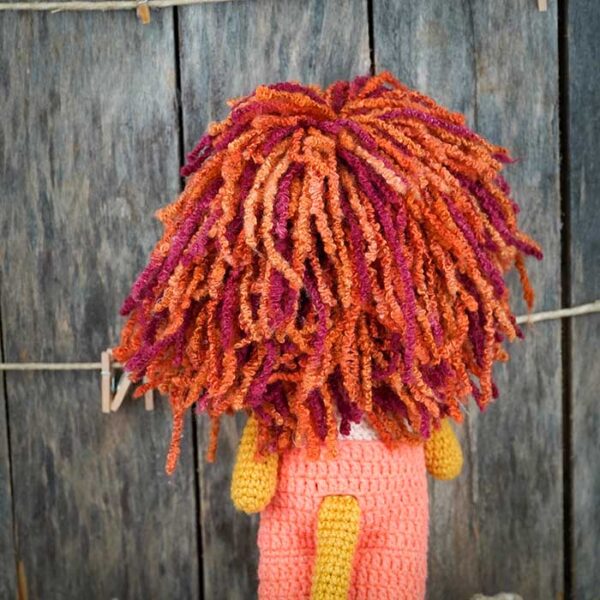 amigurumi oroszlan