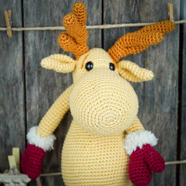 amigurumi renszarvas