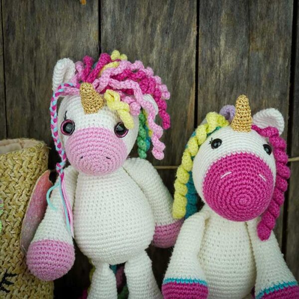 amigurumi unikornis